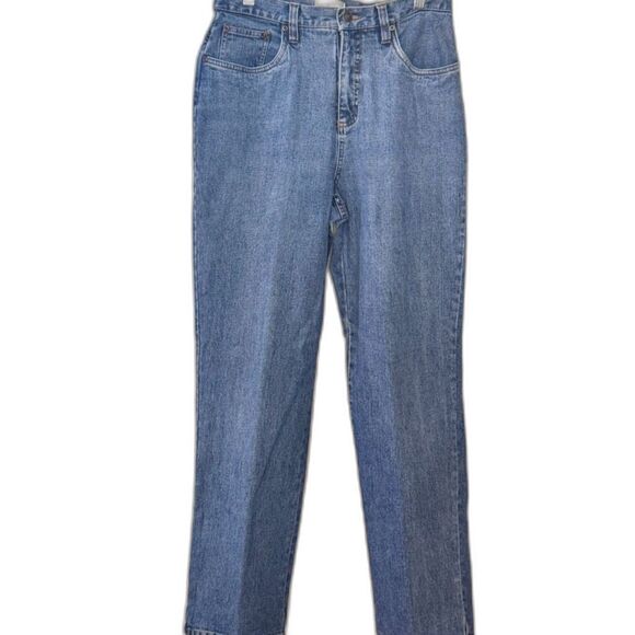 VTG Chadwick’s High Waist Straight Leg Jeans Women’s Size 10 Light Wash Denim - Picture 1 of 9